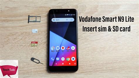 how to put sim card in vodafone smart n9 lite|How to insert sim and SD card into Vodafone Smart N9 Lite.